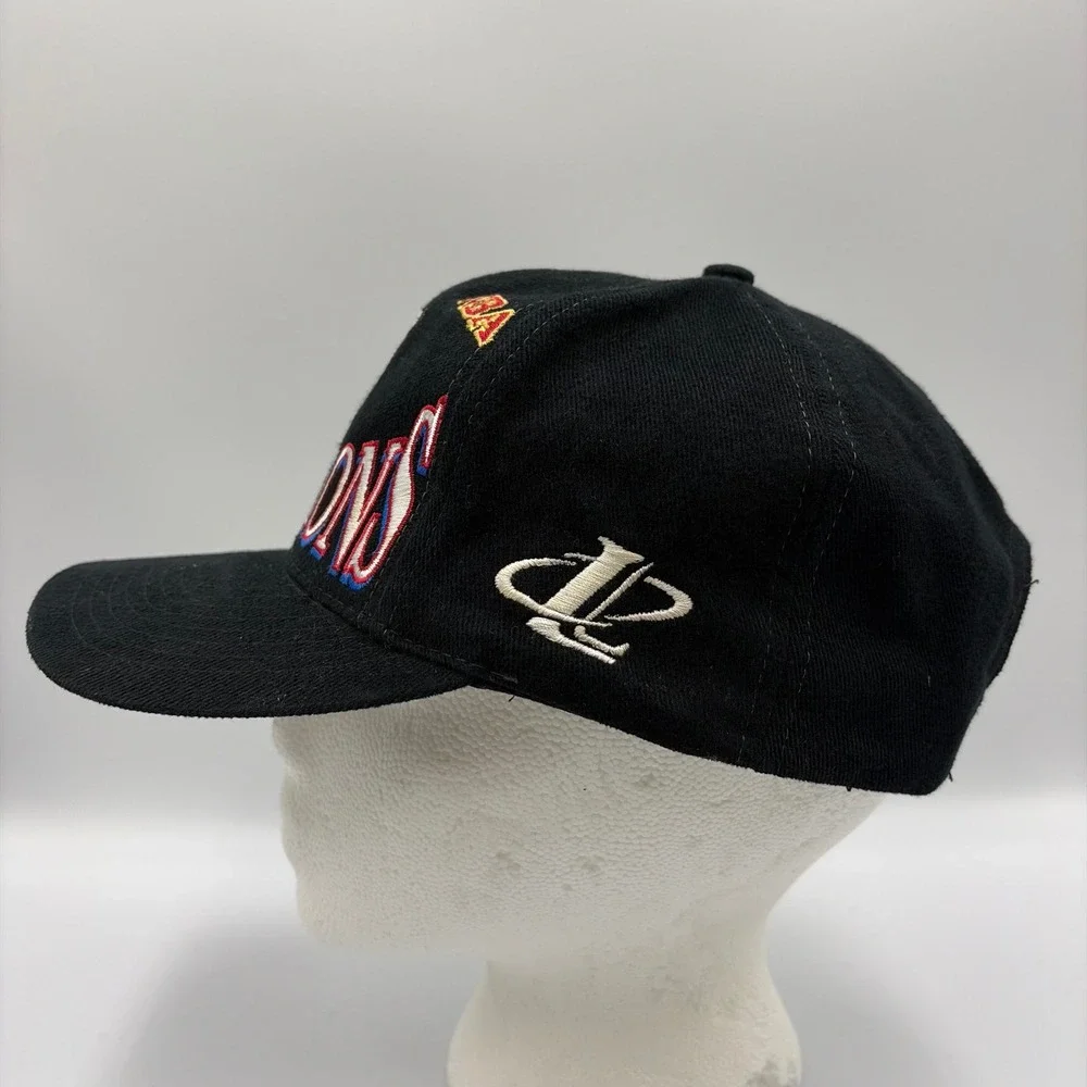 Vintage Chicago Bulls Snapback Hat Mens OSFA Black NBA Basketball 1997 Champions